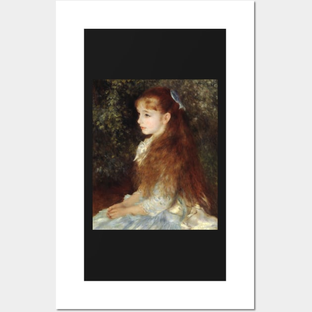 Portrait of Mademoiselle Irene Cahen d'Anvers by Renoir Wall Art by MurellosArt